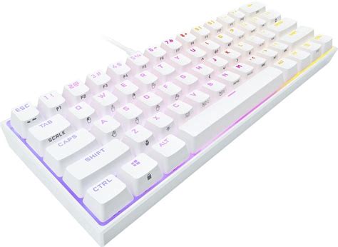 CORSAIR K65 RGB Mini Wired 60% Mechanical Cherry MX SPEED Linear Switch ...