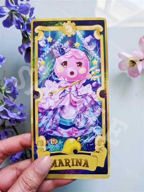 MARINA Amiibo Animal Crossing Cardcaptors Style Card NFC | Etsy