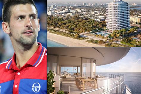 Novak Djokovic House / Tour Tennis Player Novak Djokovic's Luxe Miami ...