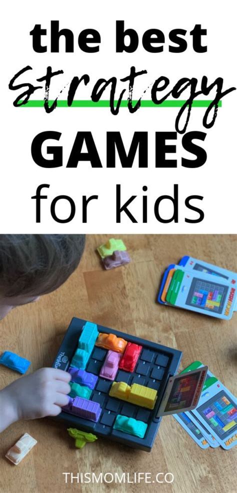 The Best Strategy Games For Kids | Easy games for kids, Strategy games ...