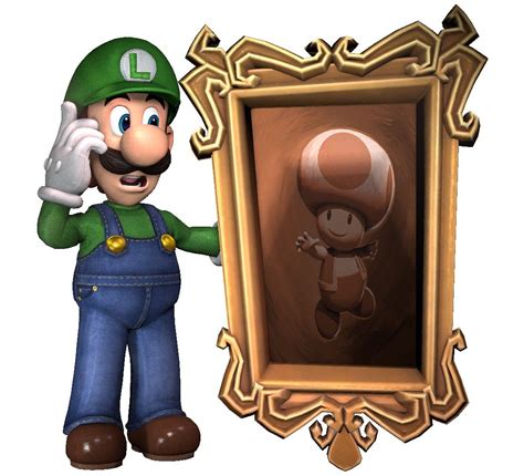 an image of a mario bros character next to a painting