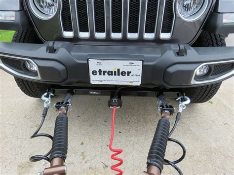 Jeep Wrangler Unlimited Blue Ox Avail Non-Binding Tow Bar - Motorhome Mount - 2" Hitch - 10,000 lbs