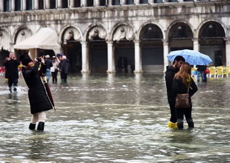 Acqua Alta Returns to Venice, Italy, With Widespread Flooding | Weather ...