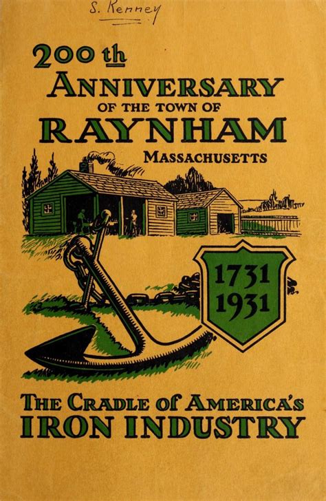 Raynham History - Raynham Public Library