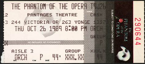 Phantom Of The Opera Tickets: Phantom Of The Opera Has actually Visited ...