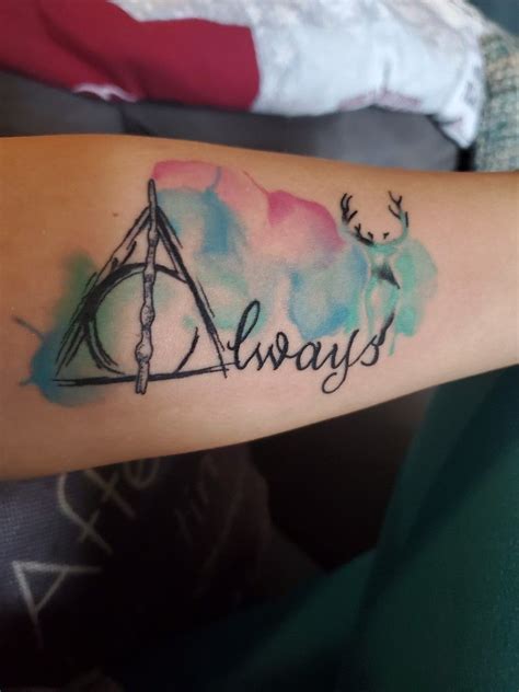 Foot Tattoos, Cute Tattoos, Body Art Tattoos, Small Tattoos, Tatoos, Patronus Tattoo, Hp Tattoo ...