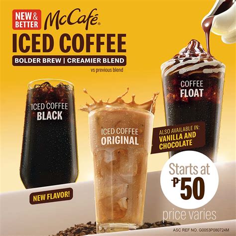 McDonald’s Launches Five McCAFÉ Iced Coffee Flavors, starts at P50 only ...