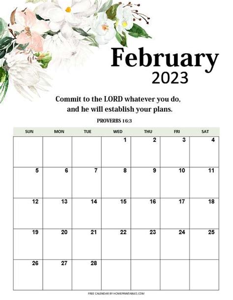 Free 2023 Bible Verse Calendar to Motivate You All Year!