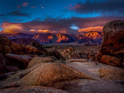 Alabama Hills Sunrise Photograph by Michele James