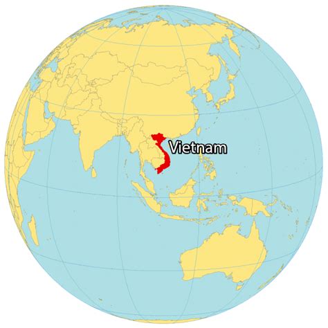 Map of Vietnam - Cities and Roads - GIS Geography