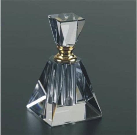 Art Deco Crystal Pyramid Perfume Bottle | ubicaciondepersonas.cdmx.gob.mx