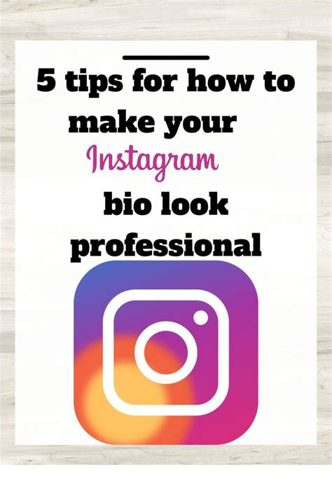 5 tips for how to make your instagram bio look professional Attractive ...