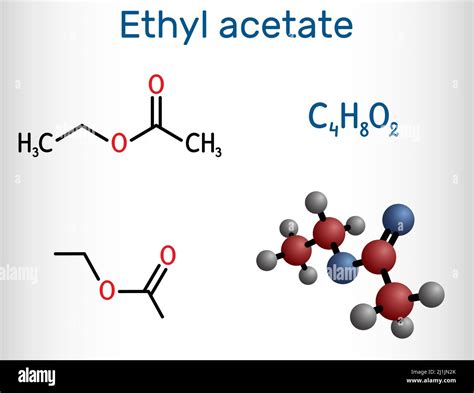 éthanoate Banque d'images vectorielles - Alamy