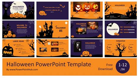 Halloween PowerPoint Template - Powerpoint Hub