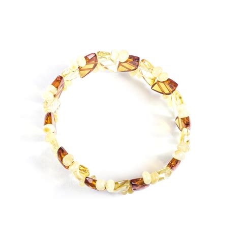 Bright Amber Bracelet "Crystal" - Amber Queen - Buy Now