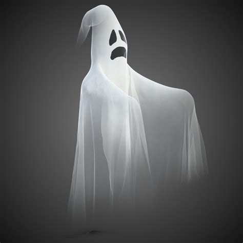 halloween ghost 1 3d max