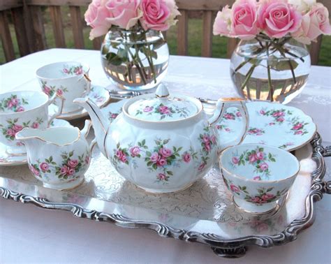 Aynsley Vintage Teapot Tea Cup Tea Set English by HouseofLucien