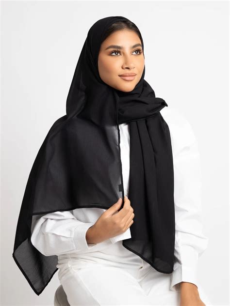 Kaafmeem: Latest Abayas, Clothing & Tarha Luxurious chiffon hijab | Online tarhas in ksa