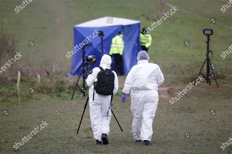 Police Forensics Officers Work Crime Scene Editorial Stock Photo ...