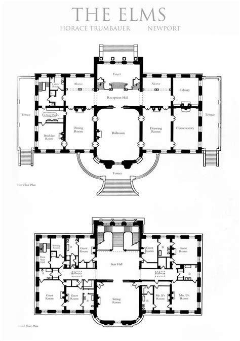 Pin by Jeff Campbell on My Gilded Age Favorites2 | Mansion floor plan, Country house floor plan ...