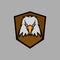 White Head Eagle Mascot Logo Stock Vector - Illustration of american, majestic: 163249078