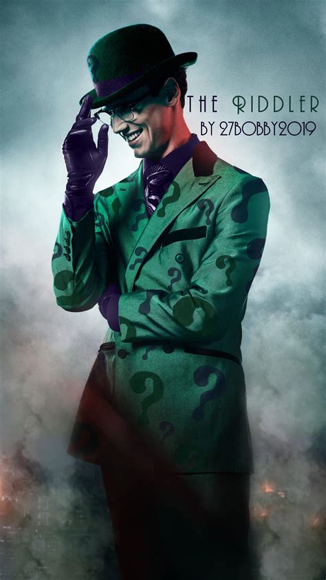 Here’s some fan art of the Riddler by me. : r/batman