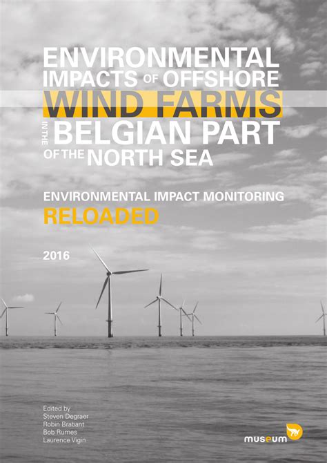 (PDF) Environmental impacts of offshore wind farms in the Belgian part of the North Sea ...