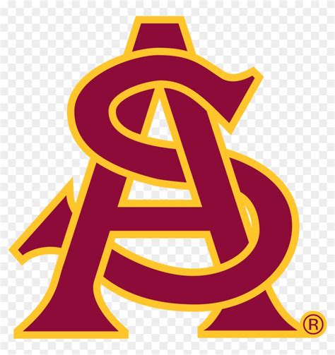 Arizona State Basketball - Arizona State University Logo - Free Transparent PNG Clipart Images ...