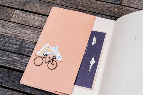 Leather Slim A5 Notebook / Planner Cover - Undyed | Galen Leather