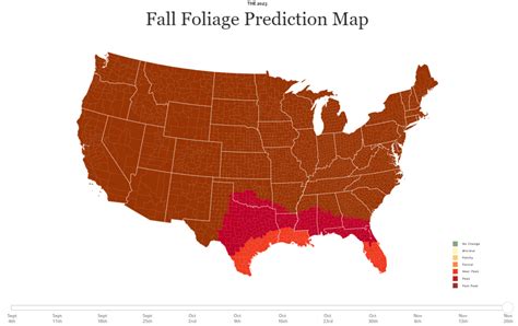 Map: Where fall colors are peaking, and where they will soon | WFRV