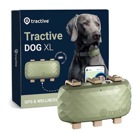 Tractive GPS DOG XL, green - Tractive - Electric-Collars.com