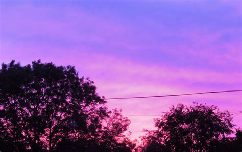 Purple Sunset | Purple sunset, Aesthetic pictures, Sunset