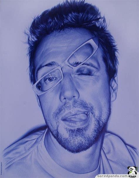 25 Photorealistic Pictures Drawn with a BIC Pen | Ballpoint pen art ...