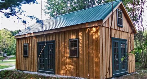 Image result for board and batten vinyl siding | Wooden garage, Rustic shed, Shed