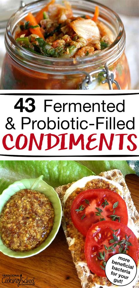 43 Fermented & Probiotic-Filled Condiments