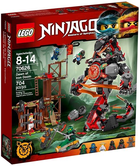 KLOCKI LEGO NINJAGO 70626 ŚWIT ŻELAZNEGO FATUM - 7694005628 - oficjalne ...