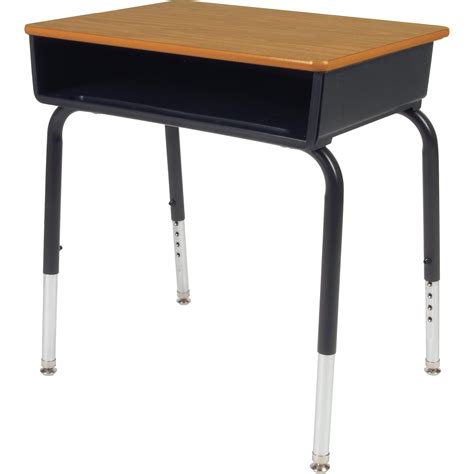 Lorell Book Box Kids Desk and Student Desk, Adjustable Height - Walmart ...