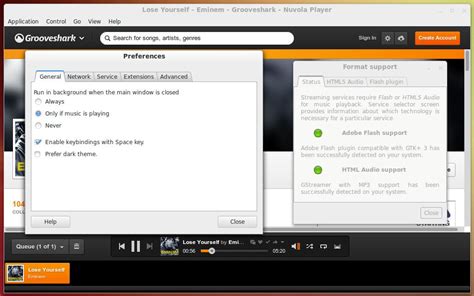Nuvola Player 2.4.0 Released - A Online Cloud Music Player for Linux