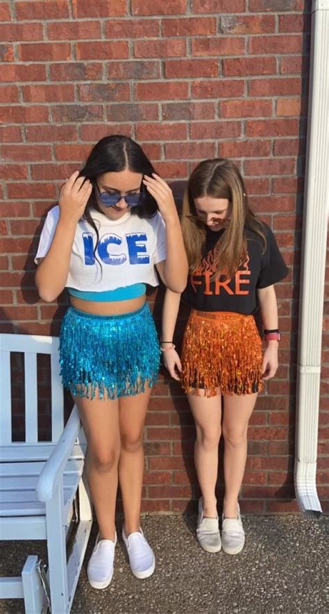 Fire and ice Halloween costume in 2022 | Trendy halloween costumes, Teenage halloween costumes ...