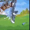 Tom And Jerry Hit GIF - Tom And Jerry Hit Golf - Discover & Share GIFs