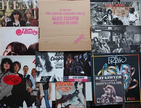 Alice Cooper, Heart, Dr Hook - Muscle Of Love / Belly Up / Dreamboat Annie - Vinyl record - 1972 ...