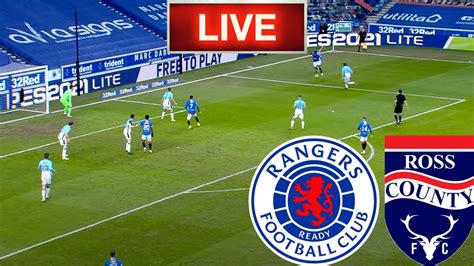 Rangers vs Ross County Live Stream HD - Scottish Premiership - YouTube