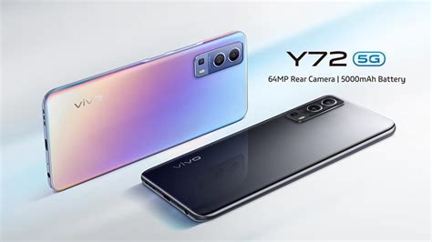 Vivo Y72 5G specs: 8GB RAM, 64MP Cameras, Launch Date!