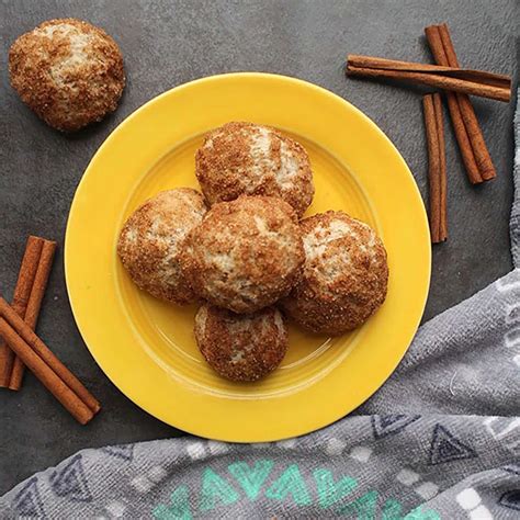 Vegan Air Fryer Donut Holes (no yeast needed!)