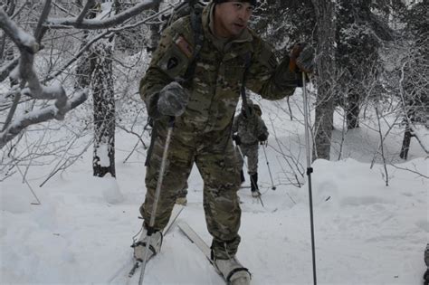 Soldiers learn skiing, snowshoeing in arctic conditions | Article | The ...