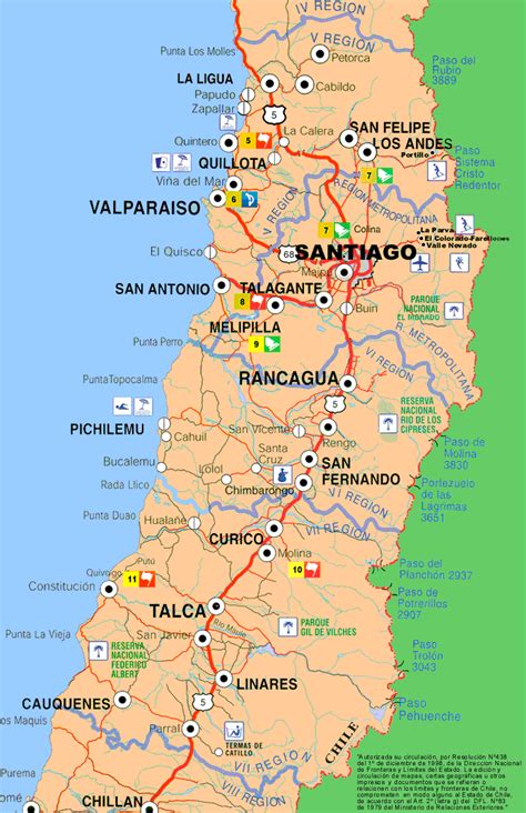 Mapa De Concepción Chile