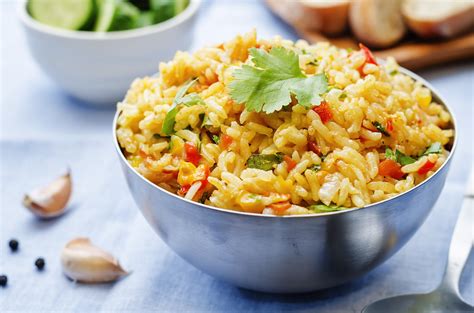 Curried rice with vegetables - Vegan recipe