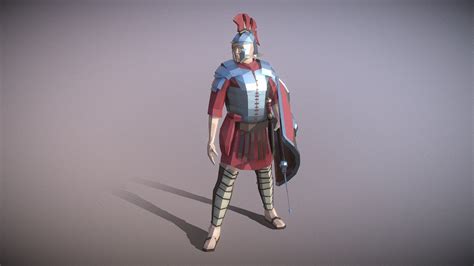 Roman Soldier 3d Model Download