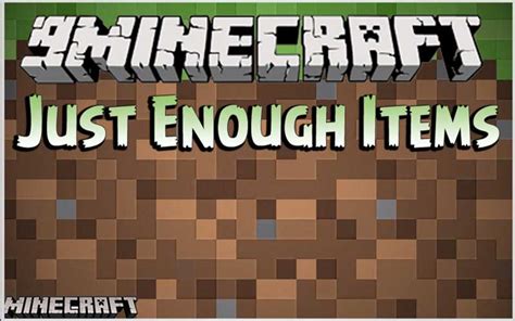 Just Enough Items (JEI) [Forge] Mod 1.17.1/1.16.5/1.15.2 - MODS PC