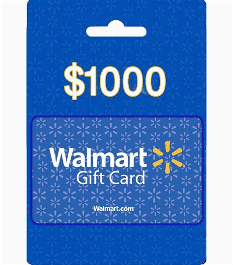 $1000 Walmart Gift Card | Rewards Store | Walmart Vouchers | GiftChill